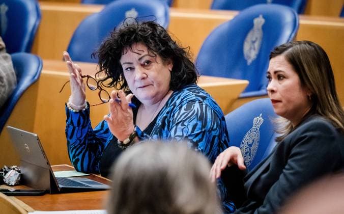 News Themen der Woche KW13 News Bilder des Tages THE HAGUE - Caroline van der Plas (BBB) during the weekly question time in the House of Representatives. ANP BART MAAT netherlands out - belgium out  Copyright: xx x494589515x originalFilename: 494589515.jpg