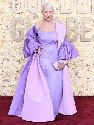 81st Annual Golden Globe Awards BEVERLY HILLS, LOS ANGELES, CALIFORNIA, USA - JANUARY 07: Helen Mirren wearing a Dolce and Gabbana dress, Sole Bliss shoes, a Jeffrey Levinson clutch, and Harry Winston jewelry arrives at the 81st Annual Golden Globe Awards held at The Beverly Hilton Hotel on January 7, 2024 in Beverly Hills, Los Angeles, California, United States., Credit:Xavier Collin Avalon United States, California, Beverly Hills, The Beverly Hilton Hotel Copyright: xXavierxCollinx xAvalonx 0835211876