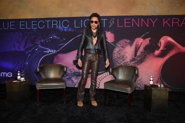 March 26, 2024, Mexico City, Ciudad de Mexico, Mexico: March 26, 2024, Mexico City, Mexico: Singer Lenny Kravitz attends a Photocall to promote the launch of their Blue Electric Light album. on March 26, 2024, Mexico City, Mexico. Mexico City Mexico - ZUMAe321 20240326_zea_e321_001 Copyright: xLuisxMarin xEyepixxGroupx