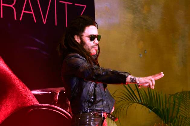 March 26, 2024, Mo Xico City, Mexico City, Mexico: American artist Lenny Kravitz during his meeting with the media at the presentation of his new album Blue electric light , on Tuesday, March 26 in Mexico City. Mo Xico City Mexico - ZUMAn296 20240326_zip_n296_003 Copyright: xJorgexNunezx