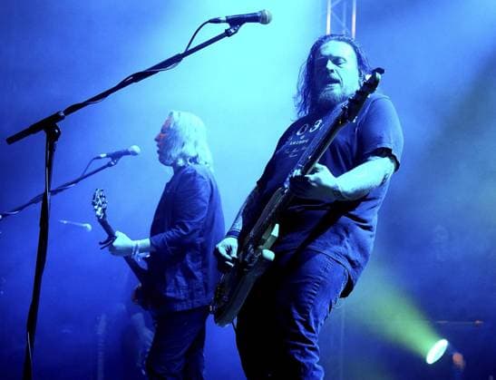 Concert in Oberhausen FOR EDITORIAL PURPOSES ONLY EDITORIAL USE ONLY p New Model Army played on 26 03 2024 in the sold-out Turbinenhalle in Oberhausen Unbroken Tour 2024, singer Justin Sullivan, bassist Ceri Monger Kerstin Gohl FUNKE Foto Services p LOK Deutschland Nordrhein Westfalen Oberhausen Copyright KerstinxGohl Copyright: KerstinxGohl doc7uqad2e4qhj1em467ia4 ,EDITORIAL USE ONLY Copyright: KerstinxGohl