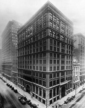 CHICAGO: SKYSCRAPER, 1931. Home Insurance Building of Chicago, Illinois, commonly known as the world s first skyscraper, shortly before its demolition. Photograph, 15 September 1931.  Copyright: xGRANGERx xGRANGERx 0635038