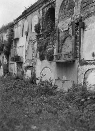 NEW ORLEANS: CEMETERY. Wall tombs at the St. Louis Cemetery in New Orleans, Louisiana. Photograph by Arnold Genthe, c1923.  Copyright: xGRANGERx xGRANGERx 0636791