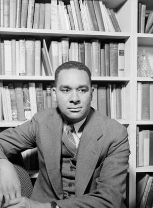 RICHARD WRIGHT (1908-1960). American writer. Photographed in his study by Gordon Parks, 1943.  Copyright: xGRANGERx xGRANGERx 0908787