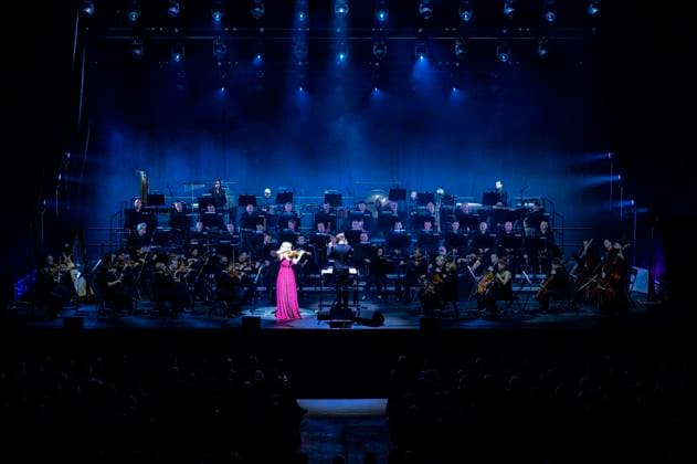 Concert The Music of Hans Zimmer John Williams with the Kyiv Camerata National Presidential Orchestra conducted by Robert Emery in the Messehalle Erfurt, 28 03 2024 Foto:xM.xKremerx xFuturexImagex zimmer_williams_4323