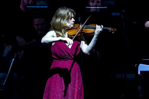 Bogdana Pivnenko Bohdana Piwnenko at the concert The Music of Hans Zimmer John Williams with the Kyiv Camerata National Presidential Orchestra in the Messehalle Erfurt, 28 03 2024 Foto:xM.xKremerx xFuturexImagex zimmer_williams_4326