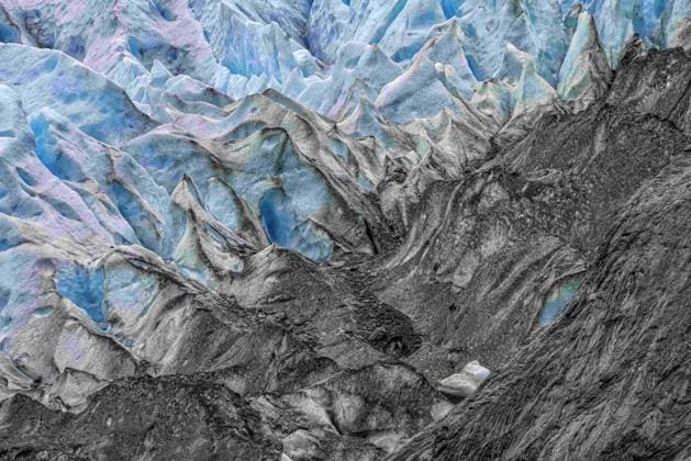 Creative Highlights World March 16, 2024: The ice formations at Garibaldi Glacier stand as a testament to nature s artistry, sculpting a breathtaking landscape of icy splendor in the heart of Patagonia. - ZUMAc94_ 20240316_aap_c94_003 Copyright: xKikexCalvox