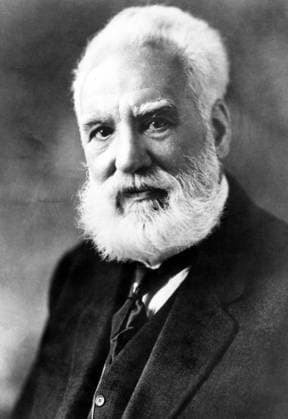 UK Scotland: Alexander Graham Bell (1847-1922), Scottish scientist, inventor and engineer. Canada, c. 1915 Alexander Graham Bell (March 3, 1847 August 2, 1922) was an eminent Scottish-born scientist, inventor, engineer and innovator who is credited with inventing the first practical telephone.<br ><br > Bell s father, grandfather, and brother had all been associated with work on elocution and speech, and both his mother and wife were deaf, profoundly influencing Bell s life s work. His research on hearing and speech further led him to experiment with hearing devices which eventually culminated in Bell being awarded the first U.S. patent for the telephone in 1876. Bell considered his most famous invention an intrusion on his real work Copyright: xxPicturesxFromxHistoryx