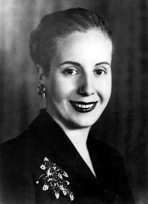 Argentina: Eva Peron (1919-1952), First Lady of Argentina 1948-1952, Buenos Aires, 1949 Maria Eva Duarte de Peron (7 May 1919 26 July 1952) was the second wife of Argentine President Juan Peron (1895 1974) and served as the First Lady of Argentina from 1946 until her death in 1952.<br ><br > She is usually referred to as Eva Peron, or by the affectionate Spanish language diminutive Evita. Copyright: xxPicturesxFromxHistoryx