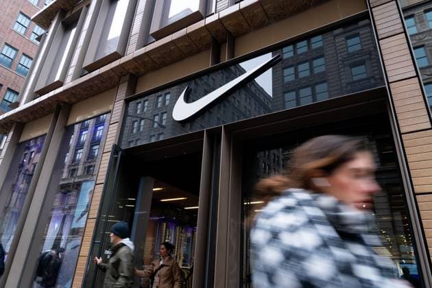NYC Economy 3.27.2024 The exterior of a Nike branch is being shown in New York City, on March 27, 2024. New York United States  Copyright: xMeirxChaimowitzx originalFilename: chaimowitz-nycecono240327_npBv8.jpg