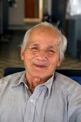 Cambodia: Bou Meng (1941 -), one of 14 survivors of S-21 (Khmer Rouge prison), Phnom Penh, 2016 Born in 1941, Bou Meng is one of 14 survivors of S-21, the Khmer Rouge prison in Phnom Penh (1975 1979), Cambodia, where more than 16,000 people were tortured and then sent to be killed. He survived because of his skill at portraiture and was forced to paint images of the Khmer Rouge leaders. Copyright: xOliverxHargreavexOliverxHargreavex xPicturesxFromx