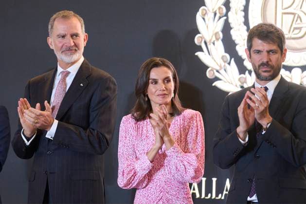03-04-2024 Spain Queen Letizia and King Felipe attend the gold medals for Merit in the fine arts 2022 at the Cadiz congress palace in Cadiz. No Spain Â  Copyright: xPPEx