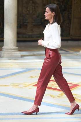 05-04-2024 Madrid Queen Letizia attend the 2022 national sports awards at the El Pardo palace in Madrid. No Spain Â  Copyright: xPPEx