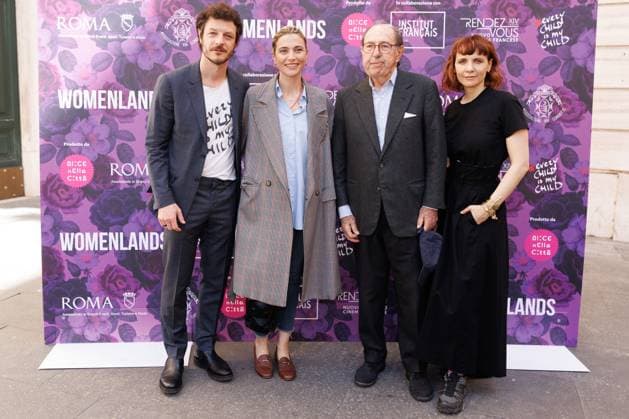 News - Photocall WOMENLANDS RENDEZ-VOUS Award 2024 Andrea Bosca, Anna Foglietta, Gianni Battistoni and Camilla Filippi during the Photocall of the WOMENLANDS RENDEZ-VOUS Award 2024, 6 April 2024 in Rome, Italy Copyright: x(c)xEmanuelaxVertolli SportReporterx xLiveMediax LPN_1300127