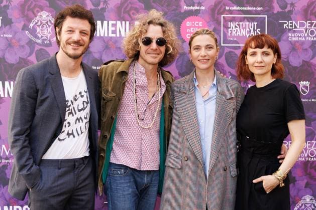 News - Photocall WOMENLANDS RENDEZ-VOUS Award 2024 Anna Foglietta, Andrea Bosca, Camilla Filippi and Alex Braga during the Photocall of the WOMENLANDS RENDEZ-VOUS Award 2024, 6 April 2024 in Rome, Italy Copyright: x(c)xEmanuelaxVertolli SportReporterx xLiveMediax LPN_1300160