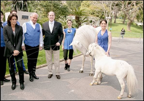 LE PRINCE ALBERT II DE MONACO ET LA PRINCESSE STEPHANIE DE MONACO SONT VENUS ASSISTER A LA REPRESENTATION EQUESTRE D ALEXIS GRUSS ET SA FAMILLE LES CHEVAUX D ALEXIS DANS ORCHESTRA Alexis Gruss est a Monaco entoure par sa famille dans le carde d un spectacle equestre, Les Chevaux d Alexis dans Orchestra. Le Prince Albert, avec sa soeur la Princesse Stephanie, est venu assister a une representation. Alexis Gruss, en famille, a offert son Fouet de piste au Prince afin de remercier la famille Grimaldi pour l implication et le soutient qu elle a apporte, qu elle apporte et qu elle apportera au Monde du Cirque. Monaco Monaco  Copyright: xAGENCEx xBESTIMAGExAGENCEx xBESTIMAGEx