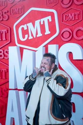 April 7, 2024, Austin, Tx, United States: Country singer JELLY ROLL walks the red carpet and poses for photographs prior to the CMT Music Awards show at Austin s Moody Center on April 6, 2024. Austin United States - ZUMAd150 20240407_znp_d150_076 Copyright: xBobxDaemmrichx
