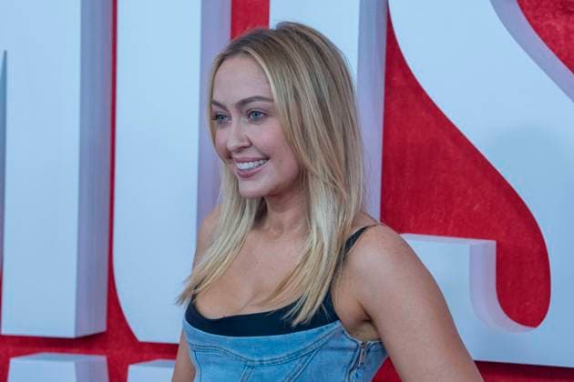 April 7, 2024, Austin, Tx, United States: Guest BRANDI CYRUS walks the red carpet and poses for photographs prior to the CMT Music Awards show at Austin s Moody Center on April 6, 2024. Austin United States - ZUMAd150 20240407_znp_d150_087 Copyright: xBobxDaemmrichx