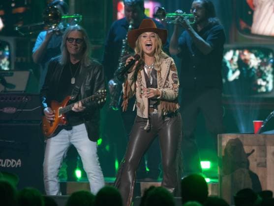 April 7, 2024, Austin, Tx, USA: Lainey Wilson performs onstage during the 2024 CMT Music Awards at Moody Center on April 07, 2024 in Austin, Texas. Austin USA - ZUMAs181 20240407_zea_s181_137 Copyright: xAmyxE.xPricex