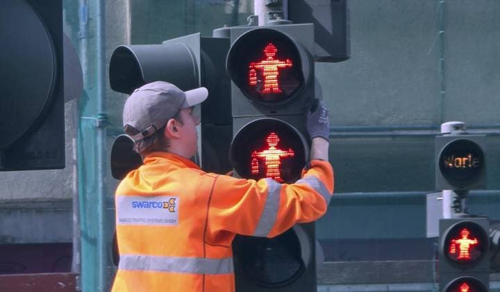 Bilder des Jahres 2024, News 04 April News Themen der Woche KW15 News Bilder des Tages RECORD DATE NOT STATED Einweihung der ersten Bochumer Bergmann-Ampel. ** NUR FÜR REDAKTIONELLE ZWECKE ** EDITORIAL USE ONLY **<p>Die Einweihung der ersten Bochumer Bergmann-Ampel findet am Montag, dem 08.04.2024 statt vor dem Deutschen Berbaumuseum an der Herner Straße in Bochum. Deutschland NW Bochum Copyright: GeroxHelm *** Inauguration of the first Bochum miners traffic light FOR EDITORIAL PURPOSES ONLY p The inauguration of the first Bochum miners traffic light will take place on Monday, 08 04 2024 in front of the German Mining Museum on Herner Straße in Bochum Germany NW Bochum Copyright GeroxHelm Copyright: GeroxHelm doc7uwsrm2v0t1bnfdogas ,EDITORIAL USE ONLY