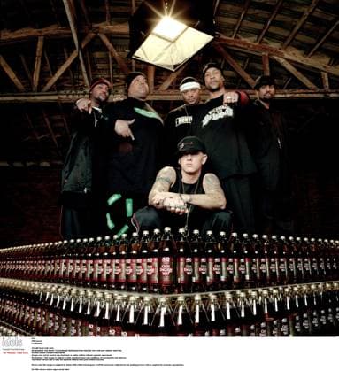 D12 2004 posed Los Angeles _.......... D12 2004 posed Los Angeles _ No USA release unless approved by label , Credit:Karin Catt Avalon  Copyright: xKarinxCattx xAvalonx 0529821023