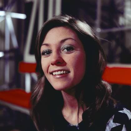 HITPARADE Hitparade, ZDF Musiksendung, 1971, Auftritt der dänischen Schlagersängerin Dorthe, aka Dorthe Kollo, Portraitaufnahme nach dem Auftritt., Deutschland Copyright: ArthurxGrimm AGR_82020161 EDITORIAL USE ONLY