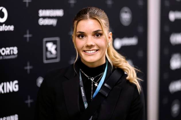 Footballer Selina Cerci, Team Manager at Team Las Ligas Ladies, at the Baller League Final Four in the PSD Bank Dome Düsseldorf Düsseldorf, 08 04 2024 NRW Germany Copyright: xChristophxHardtx