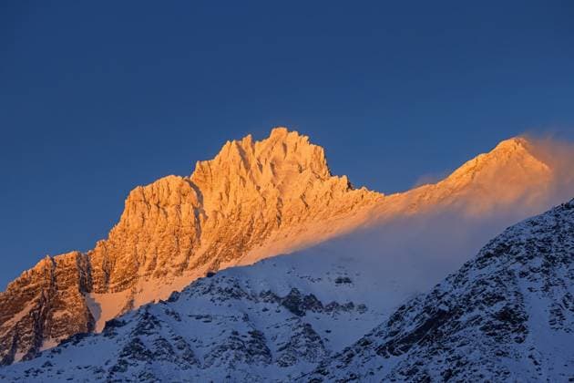 Gran Serra, Gran Sertz in winter, mountain top in the Gran Paradiso Massif in the Aosta Valley, Italy, Europe *** Gran Serra, Gran Sertz in winter, Mountain Top in The Gran Paradiso Massif in The Aosta Valley, Italy, Europe Copyright: imageBROKER alimdix xArterrax xS ibltsm10429288.jpg RECORD DATE NOT STATED