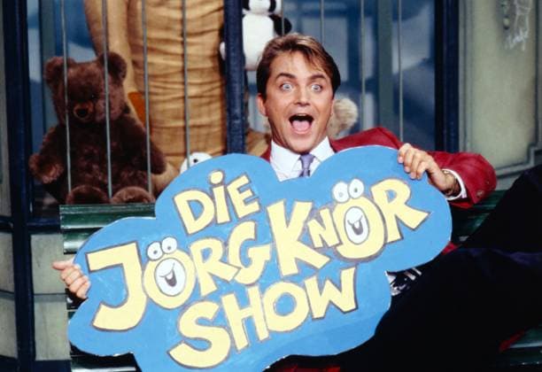 DIE JÖRG KNÖR SHOW Die Jörg Knör Show, Spass Show mit Entertainer, Komiker und Imitator Jörg Knör, Deutschland, 1991, Bild: Jörg Knör Show, fun show presented by Comedian and Imitator Jörg Knör, Germany, 1991., München Deutschland Copyright: kpa kpa_55045105 EDITORIAL USE ONLY