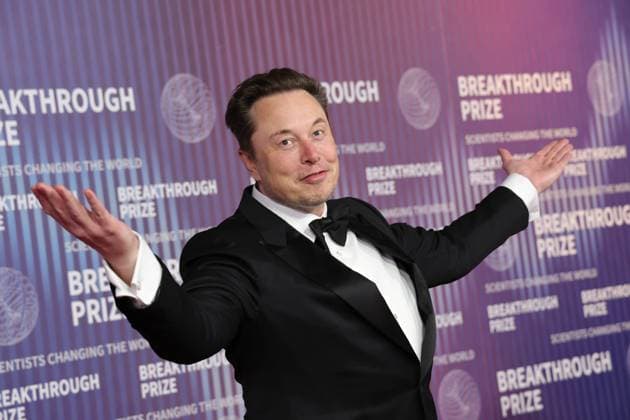 LOS ANGELES, CA - APRIL 13: Elon Musk at the 10th Annual Breakthrough Prize Ceremony at the Academy Museum of Motion Pictures in Los Angeles, California, on April 13, 2024. Credit : Faye Sadou MediaPunch Copyright: xFayexSadoux