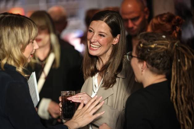 The DEUTSCHE FILMAKADEMIE invites you to the nominees evening of the GERMAN FILM AWARD 2024 Alexandra Maria Lara The DEUTSCHE FILMAKADEMIE invites you to the nominees evening of the GERMAN FILM AWARD 2024 at BAR BRASS in Berlin Copyright: xEventpressxFuhrx