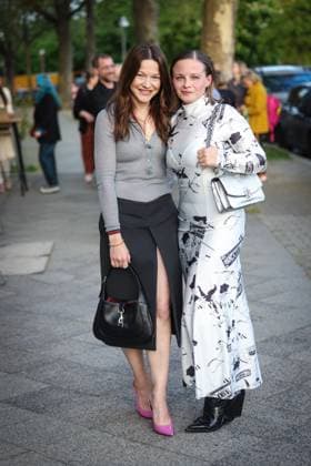 The GERMAN FILM ACADEMY invites you to the nominees evening of the GERMAN FILM PRIZE 2024 Jasna Fritzi Bauer and Hannah Herzsprung The GERMAN FILM ACADEMY invites you to the nominees evening of the GERMAN FILM PRIZE 2024 at BAR BRASS in Berlin Copyright: xEventpressxFuhrx