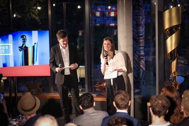 The GERMAN FILM ACADEMY invites you to the nominees evening of the GERMAN FILM PRIZE 2024 Benjamin Herrmann and Alexandra Maria Lara The GERMAN FILM ACADEMY invites you to the nominees evening of the GERMAN FILM PRIZE 2024 at BAR BRASS in Berlin Copyright: xEventpressxFuhrx