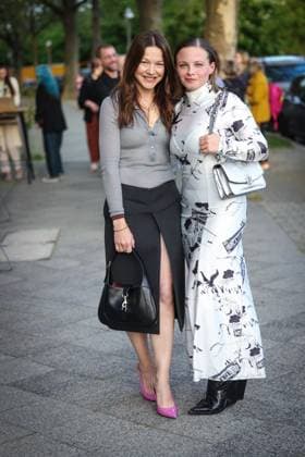 The GERMAN FILM ACADEMY invites you to the nominees evening of the GERMAN FILM PRIZE 2024 Jasna Fritzi Bauer and Hannah Herzsprung The GERMAN FILM ACADEMY invites you to the nominees evening of the GERMAN FILM PRIZE 2024 at BAR BRASS in Berlin Copyright: xEventpressxFuhrx