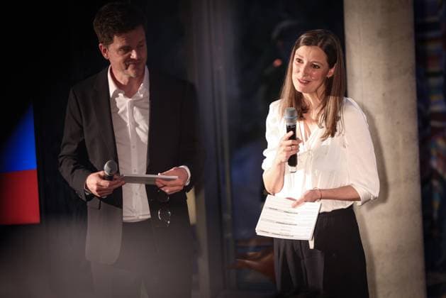 The GERMAN FILM ACADEMY invites you to the nominees evening of the GERMAN FILM PRIZE 2024 Benjamin Herrmann and Alexandra Maria Lara The GERMAN FILM ACADEMY invites you to the nominees evening of the GERMAN FILM PRIZE 2024 at BAR BRASS in Berlin Copyright: xEventpressxFuhrx