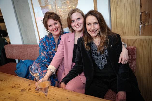 The GERMAN FILM ACADEMY invites you to the nominees evening of the GERMAN FILM PRIZE 2024 Alina Stiegler and and Barbara Philipp The GERMAN FILM ACADEMY invites you to the nominees evening of the GERMAN FILM PRIZE 2024 at BAR BRASS in Berlin Copyright: xEventpressxFuhrx