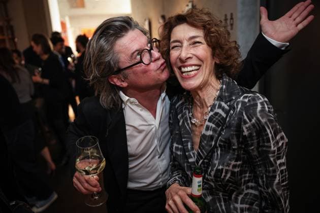 The DEUTSCHE FILMAKADEMIE invites you to the nominees evening of the GERMAN FILM AWARD 2024 and Adele Neuhauser The DEUTSCHE FILMAKADEMIE invites you to the nominees evening of the GERMAN FILM AWARD 2024 at BAR BRASS in Berlin Copyright: xEventpressxFuhrx