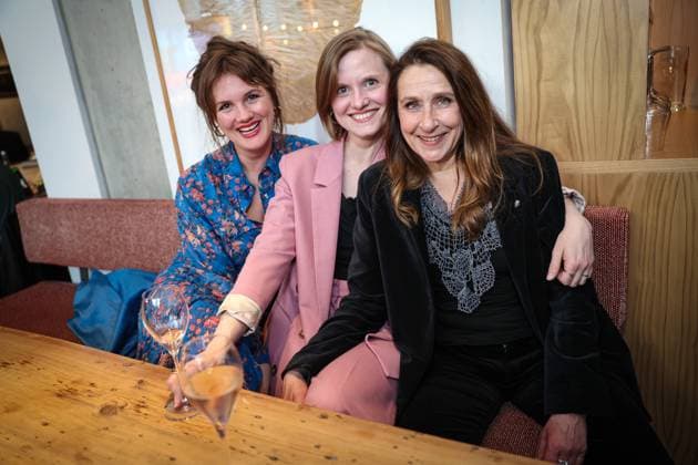 The GERMAN FILM ACADEMY invites you to the nominees evening of the GERMAN FILM PRIZE 2024 Alina Stiegler and and Barbara Philipp The GERMAN FILM ACADEMY invites you to the nominees evening of the GERMAN FILM PRIZE 2024 at BAR BRASS in Berlin Copyright: xEventpressxFuhrx