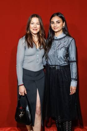 The DEUTSCHE FILMAKADEMIE invites you to the nominees evening of the GERMAN FILM AWARD 2024 Hannah Herzsprung and Bayan Layla at the Lola nominees evening of the German Film Award 2024 at Bar Brass on 13 April 2024 in Berlin Copyright: xEventpressxKochanx