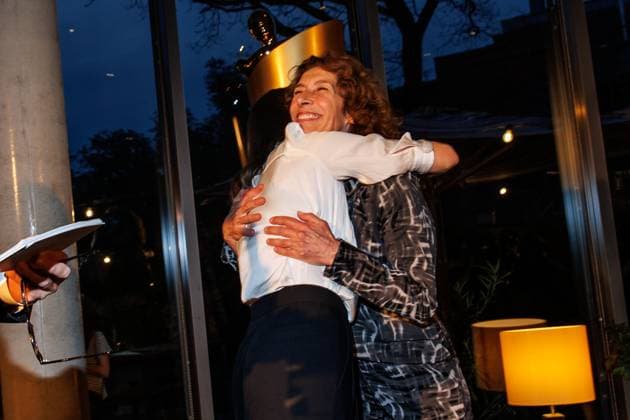 The DEUTSCHE FILMAKADEMIE invites you to the nominees evening of the GERMAN FILM AWARD 2024 Alexandra Maria Lara and Adele Neuhauser at the Lola nominees evening of the German Film Award 2024 at Bar Brass on April 13, 2024 in Berlin Copyright: xEventpressxKochanx