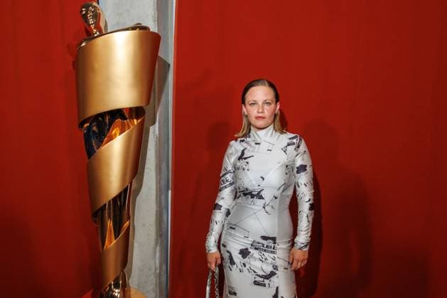 The DEUTSCHE FILMAKADEMIE invites you to the nominees evening of the GERMAN FILM AWARD 2024 Jasna Fritzi Bauer at the Lola nominees evening of the German Film Award 2024 at Bar Brass on April 13, 2024 in Berlin Copyright: xEventpressxKochanx