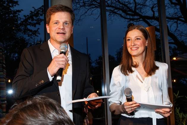 The DEUTSCHE FILMAKADEMIE invites you to the nominees evening of the GERMAN FILM AWARD 2024 Benjamin Herrmann and Alexandra Maria Lara at the Lola nominees evening of the German Film Award 2024 at Bar Brass on 13 April 2024 in Berlin Copyright: xEventpressxKochanx