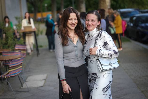 The GERMAN FILM ACADEMY invites you to the nominees evening of the GERMAN FILM PRIZE 2024 Jasna Fritzi Bauer and Hannah Herzsprung The GERMAN FILM ACADEMY invites you to the nominees evening of the GERMAN FILM PRIZE 2024 at BAR BRASS in Berlin Copyright: xEventpressxFuhrx