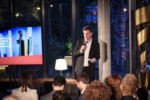 The DEUTSCHE FILMAKADEMIE invites you to the nominees evening for the GERMAN FILM PRIZE 2024 Benjamin Herrmann The DEUTSCHE FILMAKADEMIE invites you to the nominees evening for the GERMAN FILM PRIZE 2024 at BAR BRASS in Berlin Copyright: xEventpressxFuhrx