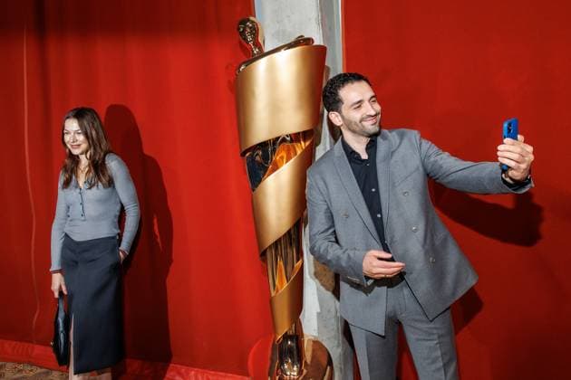 DEUTSCHE FILMAKADEMIE invites you to the nominees evening of the GERMAN FILM AWARD 2024 Hannah Herzsprung and Hassan Akkouch at the Lola nominees evening of the German Film Award 2024 at Bar Brass on 13 April 2024 in Berlin Copyright: xEventpressxKochanx