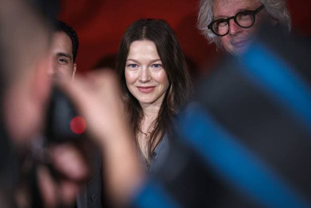 The GERMAN FILM ACADEMY invites you to the nominees evening of the GERMAN FILM PRIZE 2024 Hannah Herzsprung The GERMAN FILM ACADEMY invites you to the nominees evening of the GERMAN FILM PRIZE 2024 at BAR BRASS in Berlin Copyright: xEventpressxFuhrx