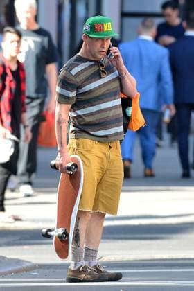 Stephen Baldwin looks cool as he steps out with his skateboard in East Village, NYC 137182, Stephen Baldwin looks cool as he steps out with his skateboard in East Village, NYC. New York - Thursday May 14, 2015., Credit:PacificCoastNews Avalon USA, New York  Copyright: xPacificCoastNewsx xAvalonx 0531468577