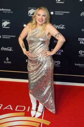 Asdis at the presentation of the Radio Regenbogen Award at Europapark on 19 04 2024 in Rust Radio Regenbogen Award 2024 at Europapark in Rust