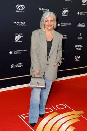 Birgit Schrowange at the Radio Regenbogen Award ceremony at Europapark on 19 April 2024 in Rust Radio Regenbogen Award 2024 at Europapark in Rust