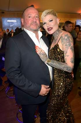 Melanie Müller with boyfriend Andreas Kunz at the presentation of the 24 Radio Regenbogen Award 2024 in the Europa Park Arena Rust, 19 04 2024 Foto:xF.xKernx xFuturexImagex regenbogen_4602